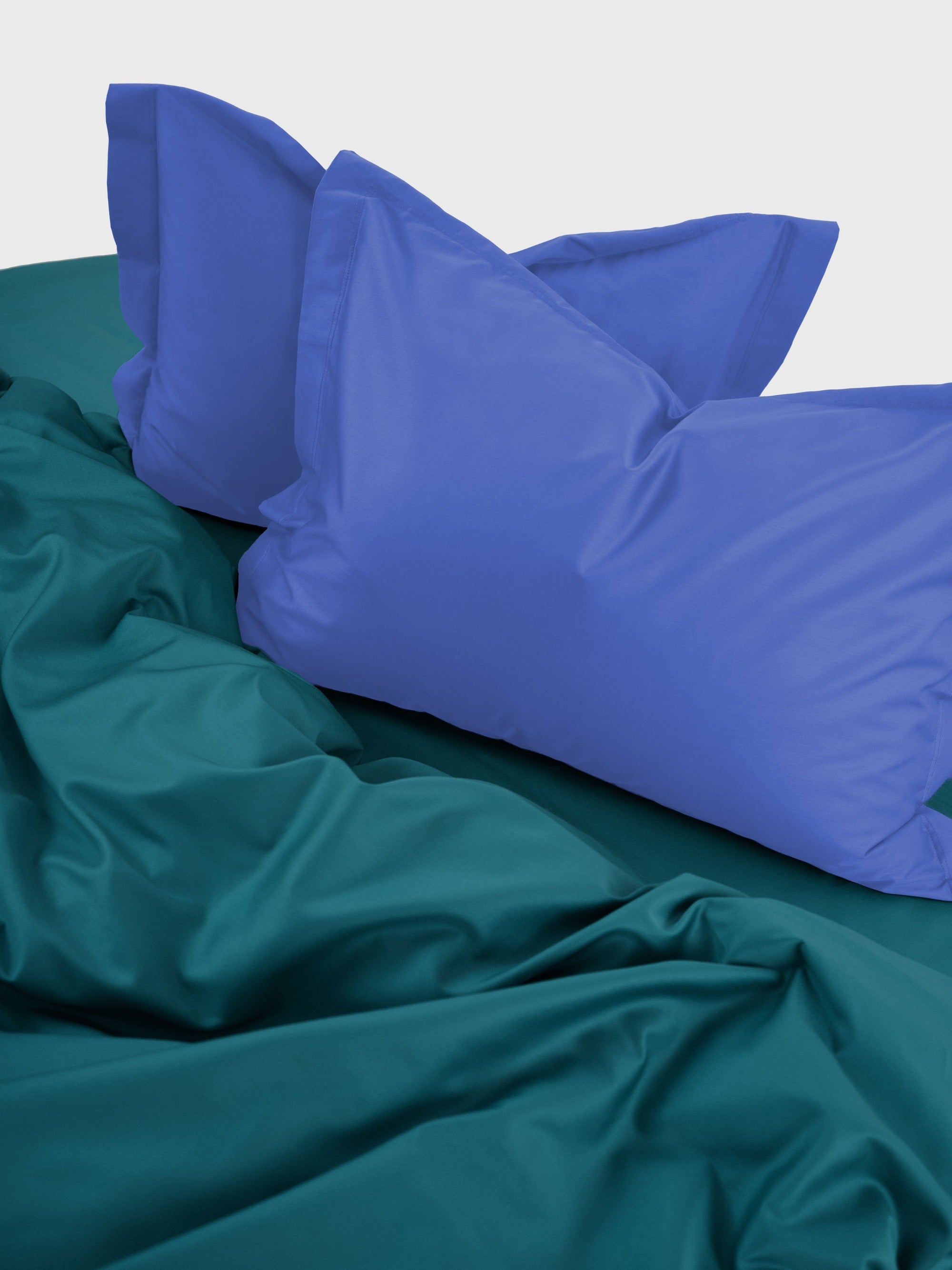 Sateen Indigo Blue & Green Castle Set