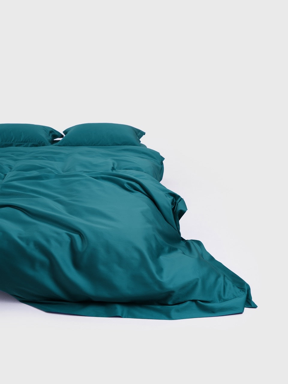 Sateen Duvet Cover Green Castle