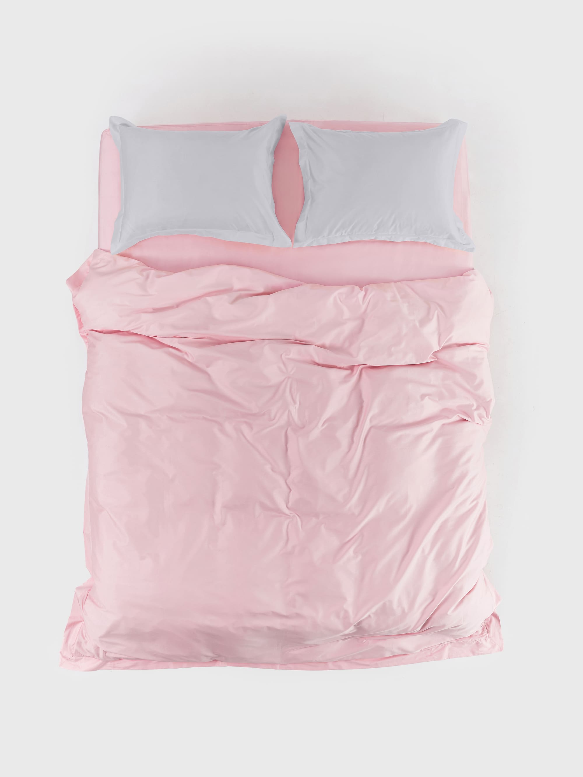 Sateen Gray & Pink Set