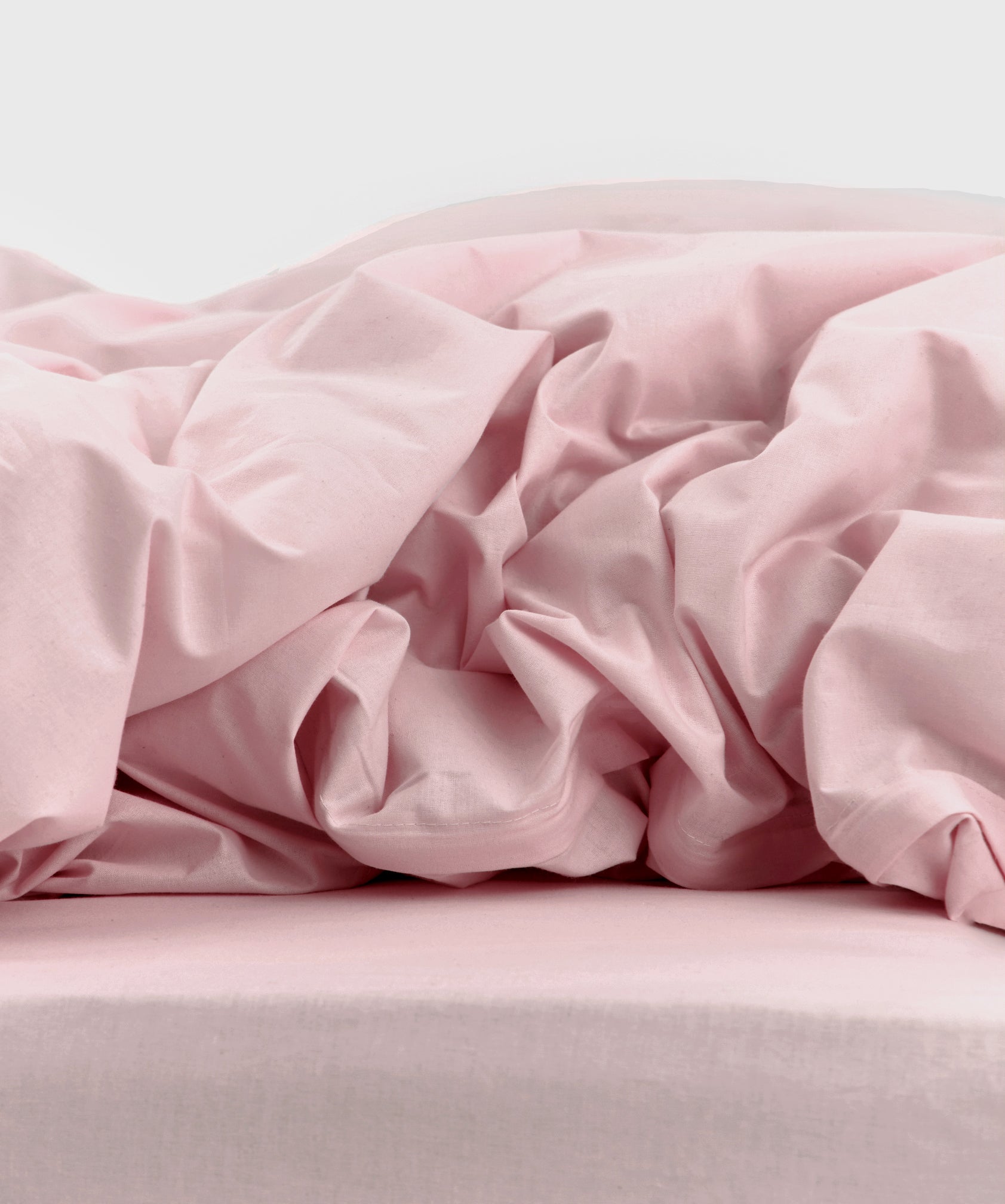 Percale Sheet Soft Pink