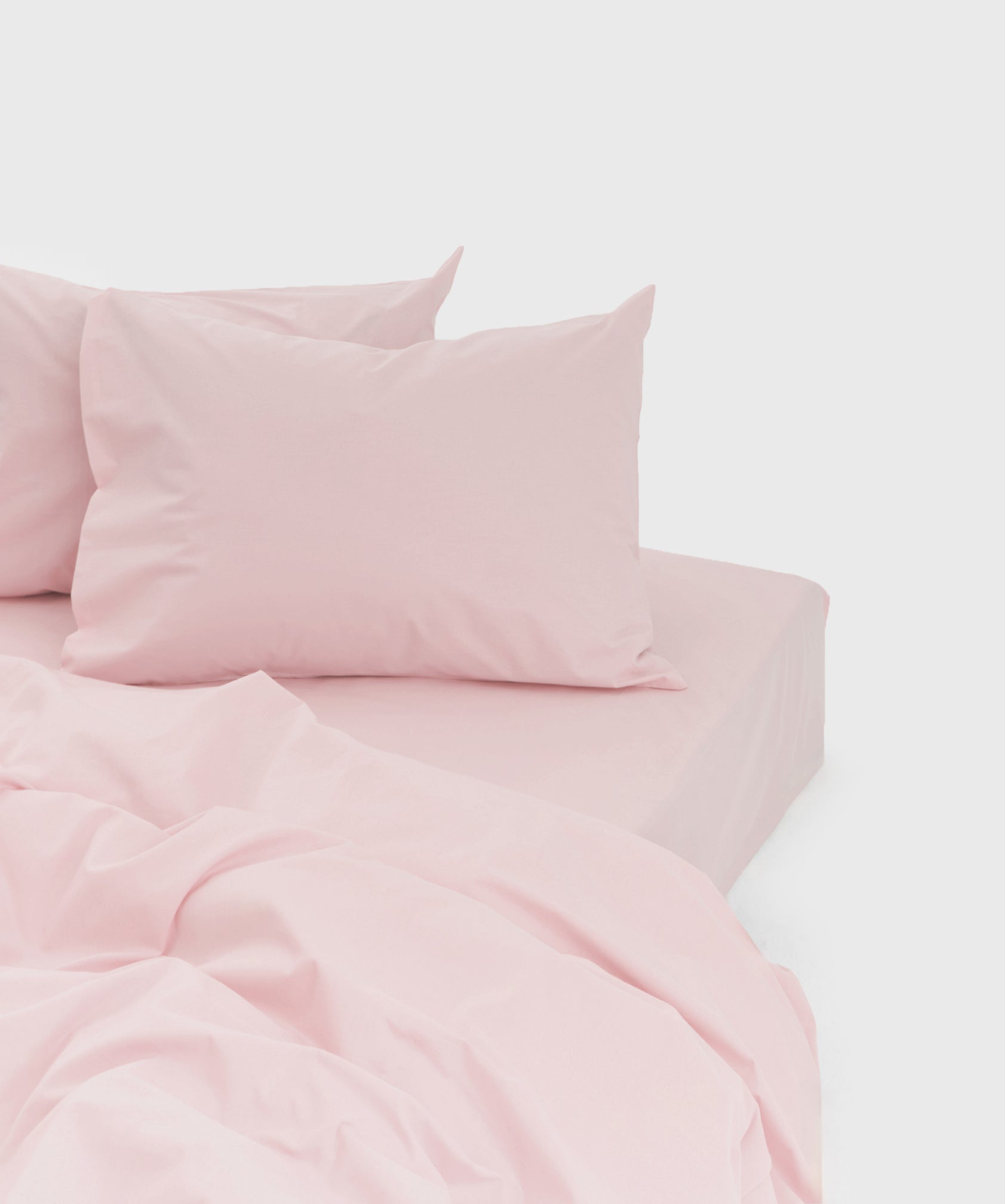 Percale Soft Pink Set