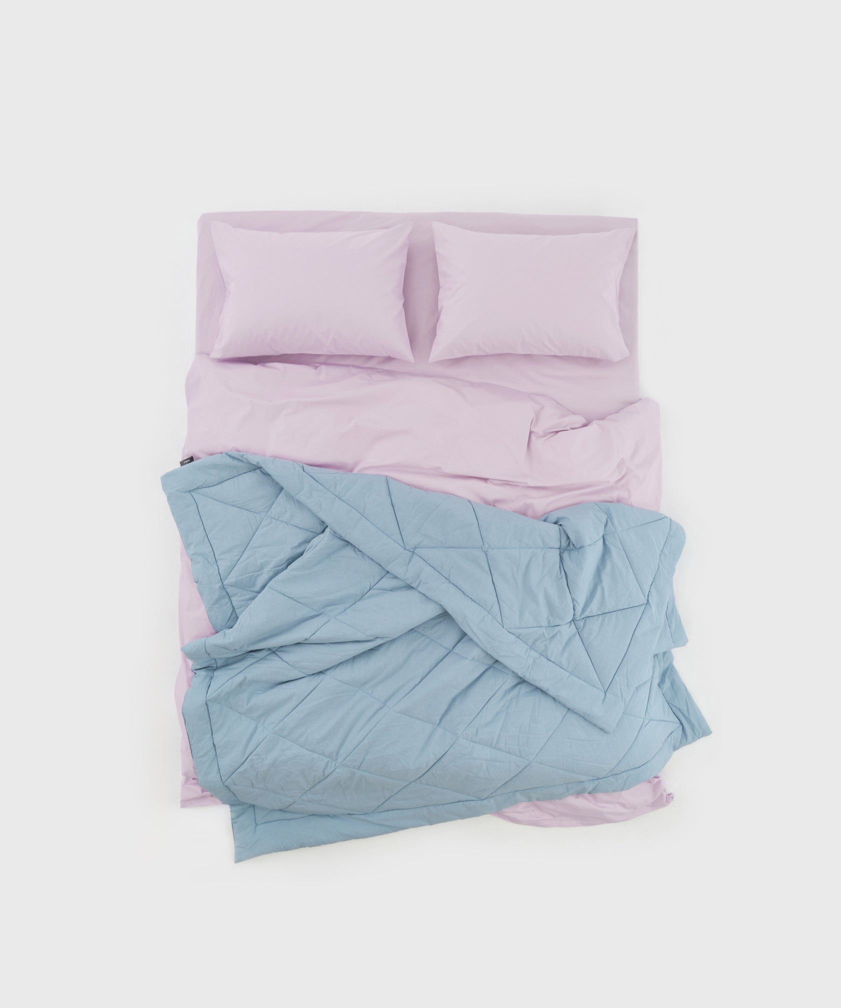 Percale Pale Lupine Set