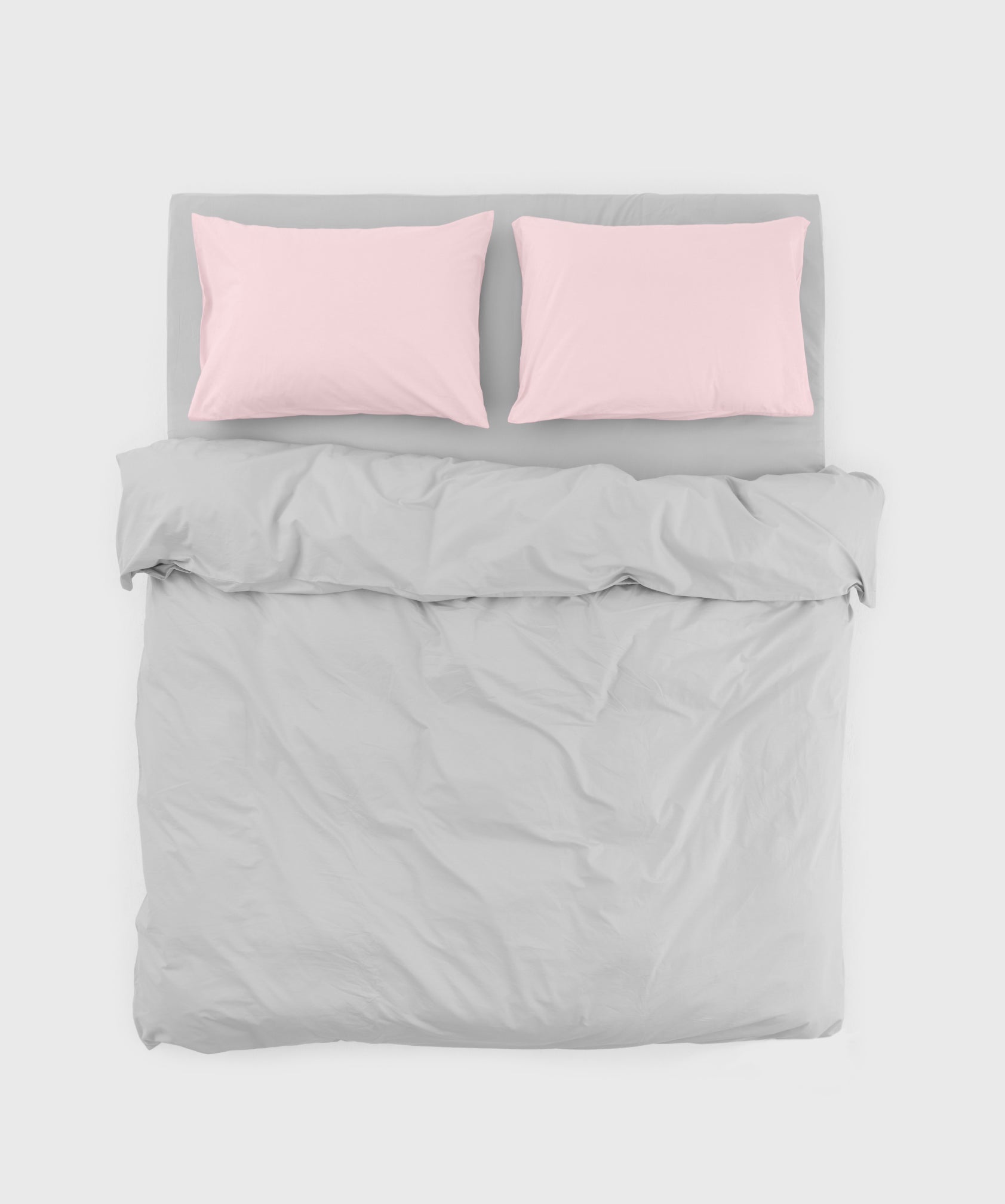 Percale Gray & Rose Set