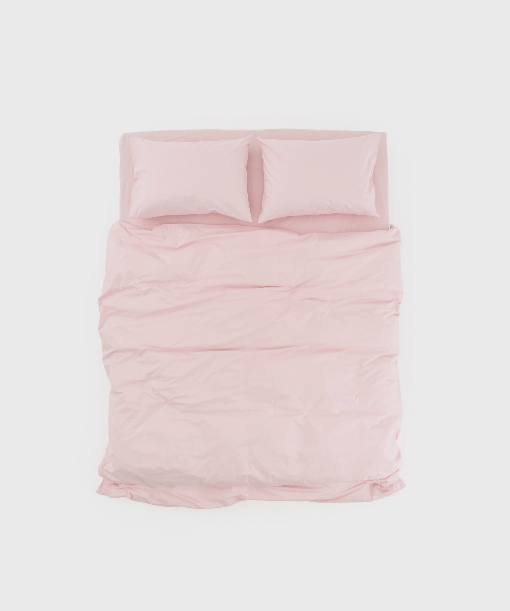 Percale Duvet Cover Soft Pink