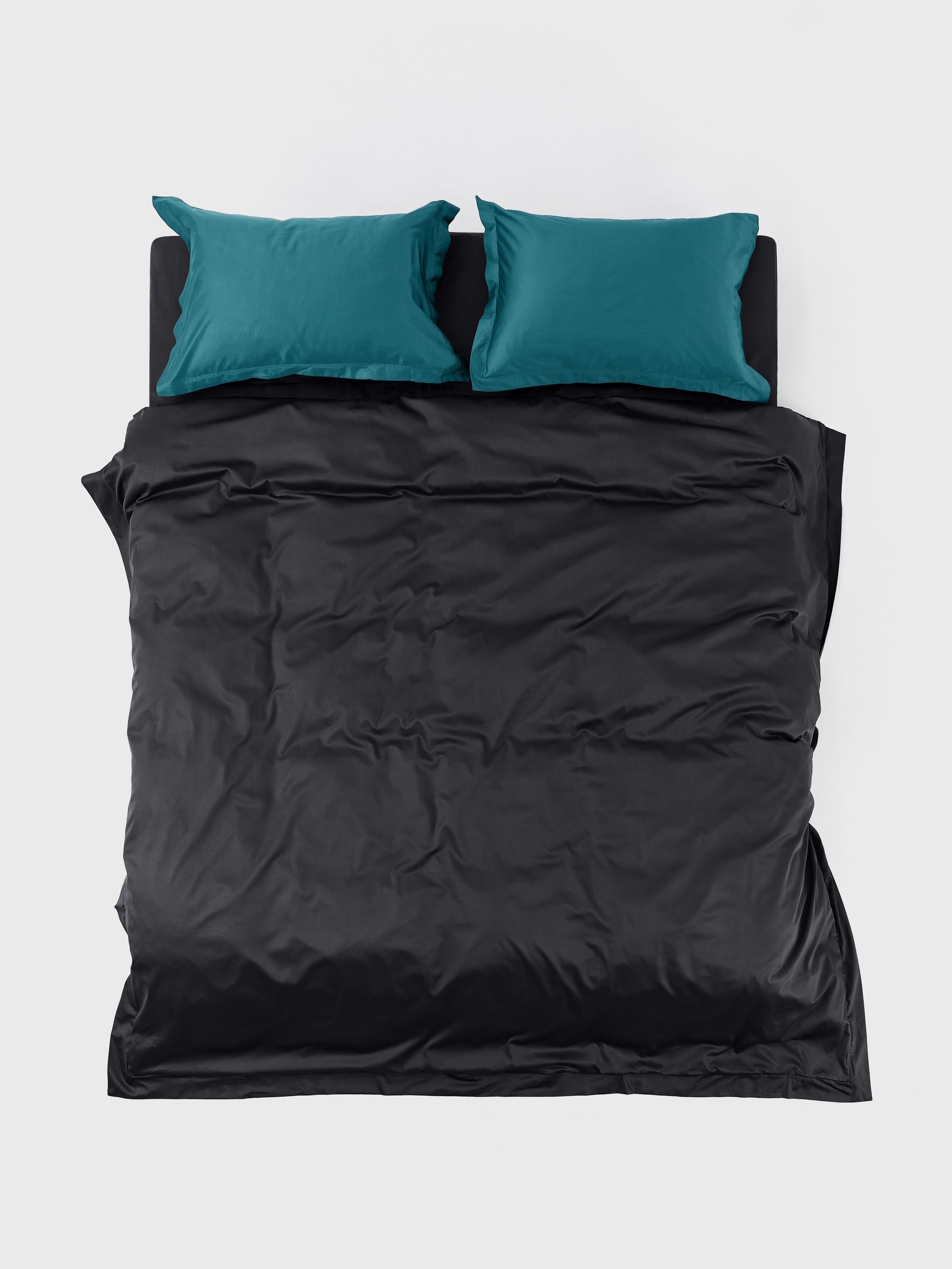 SATEEN GREEN CASTLE & CHARCOAL NIGHT Set