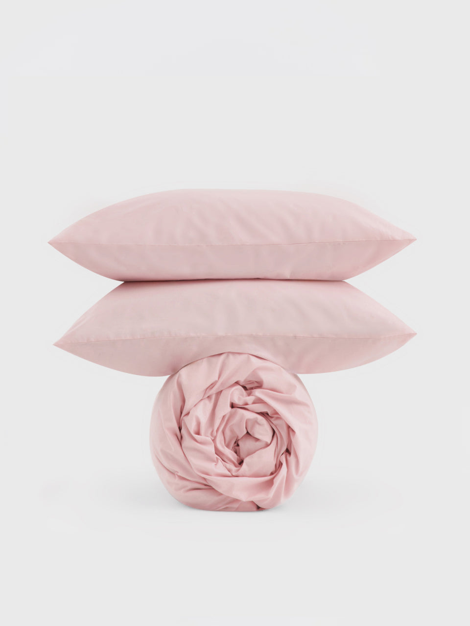 Percale Soft Pink Set