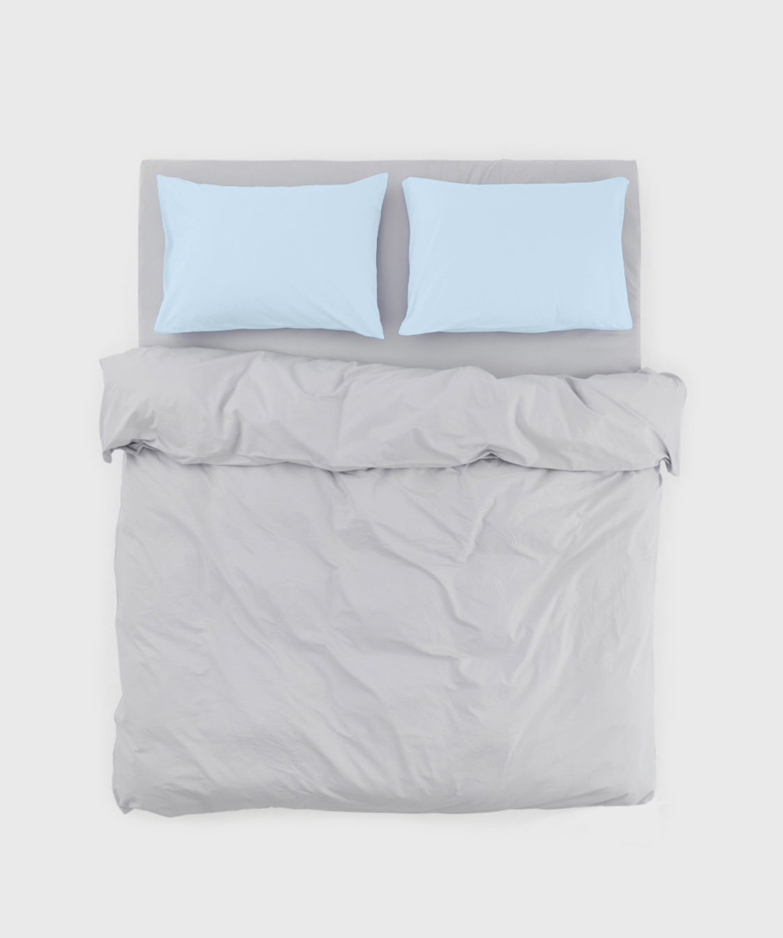 Percale Gray & Blue Set