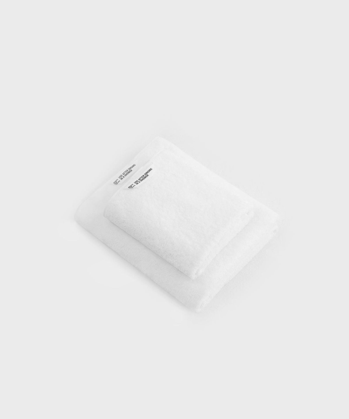 White Terry Towel